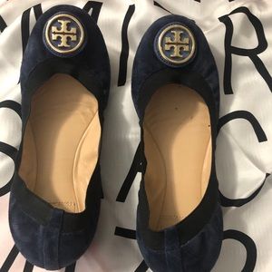 o ❌SOLD❌ tory Burch Caroline suede flats